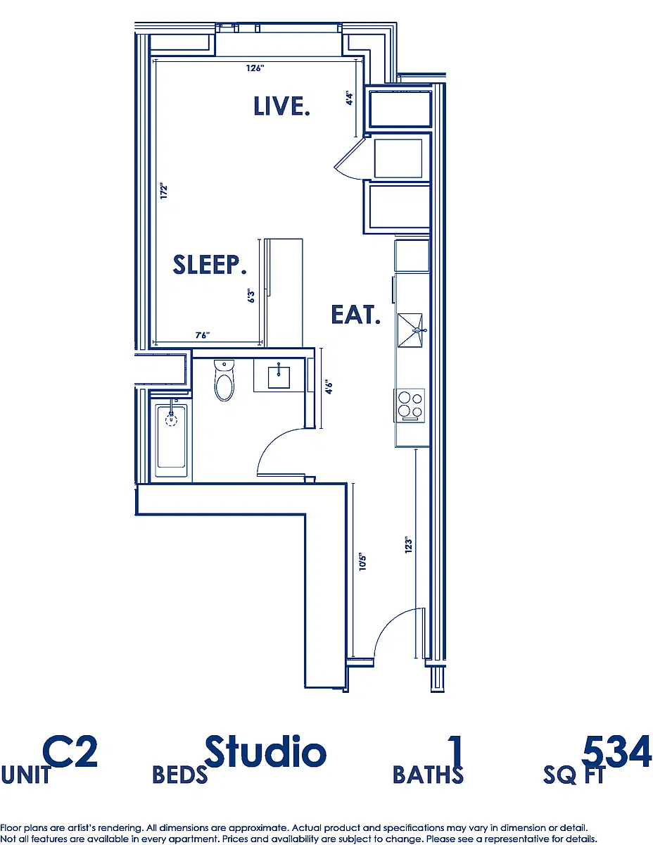 Floor plan C2