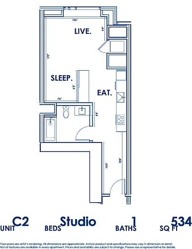 Floor plan C2