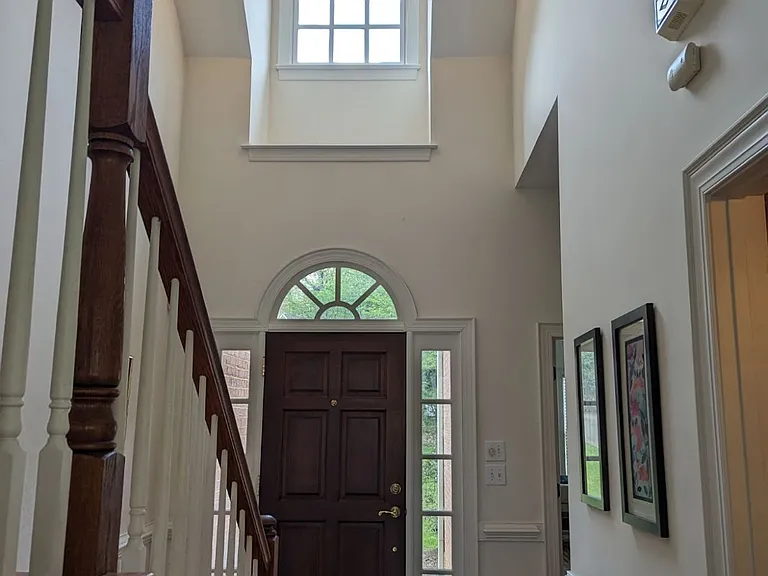 Main hallway to front door.