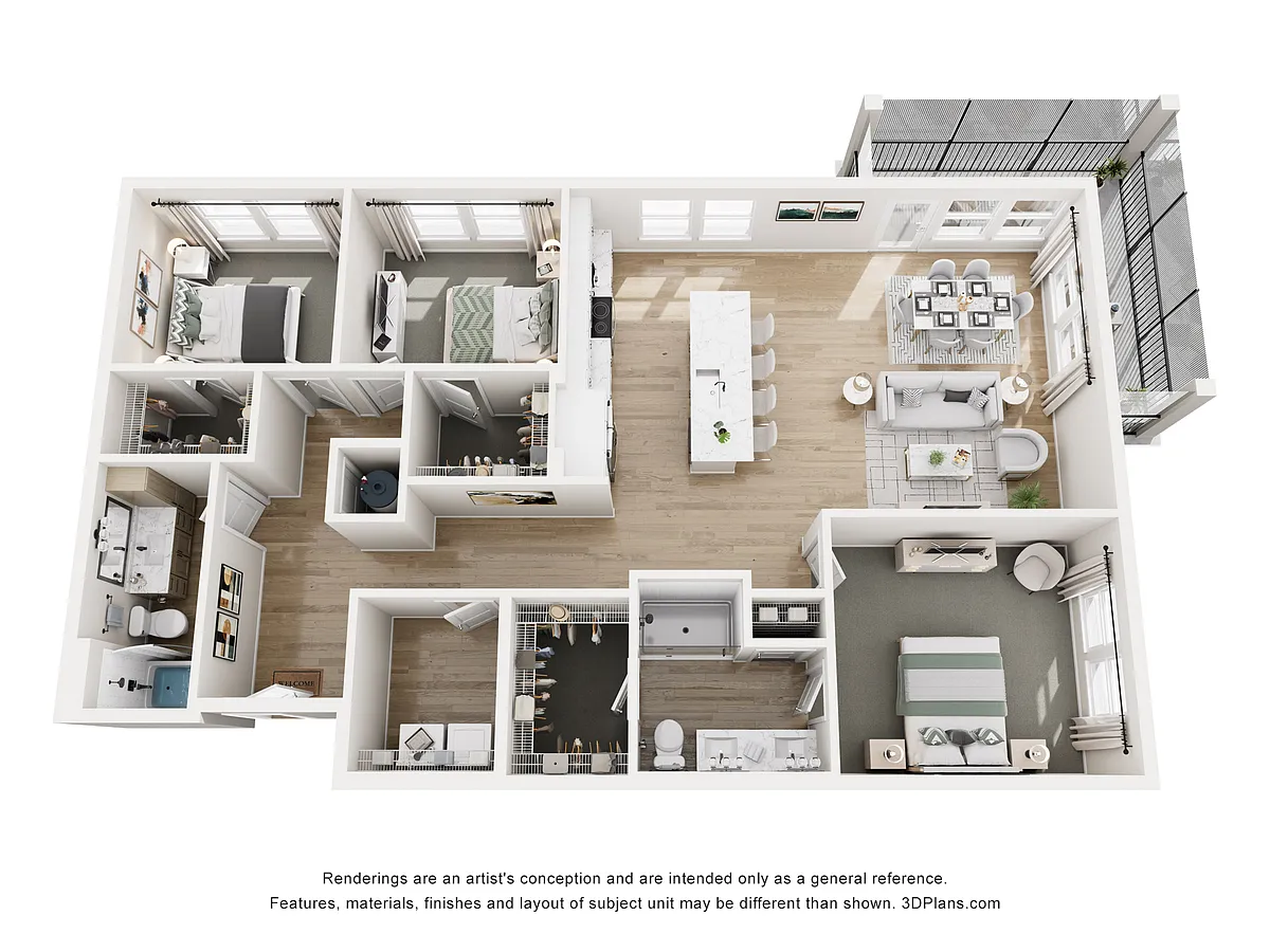 Floor plan Palmetto