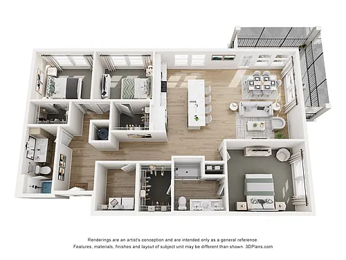 Floor plan Palmetto