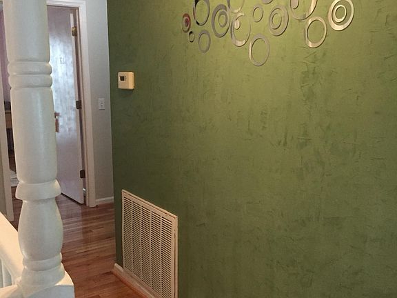 Hallway to two bedrooms