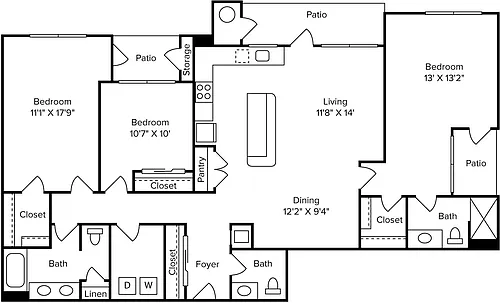 Floor plan C7