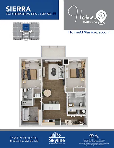 Floor plan Sierra