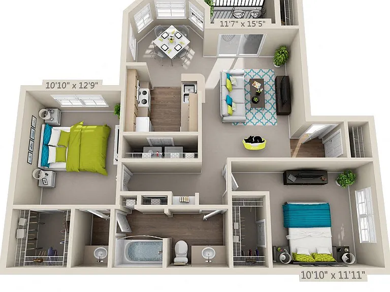Riverbend Apartments — Photo 48
