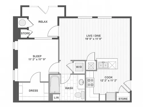 Floor plan San Miguel