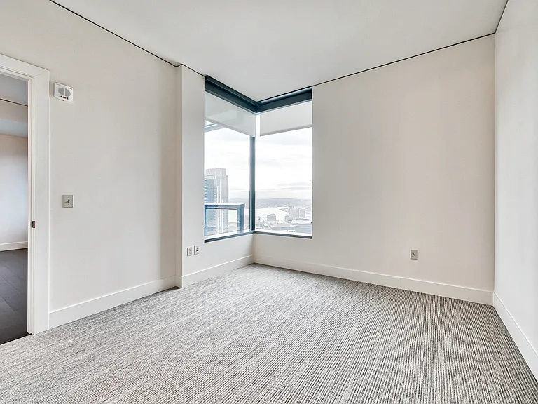 Master bedrooms are designed to accommodate a king-sized bed