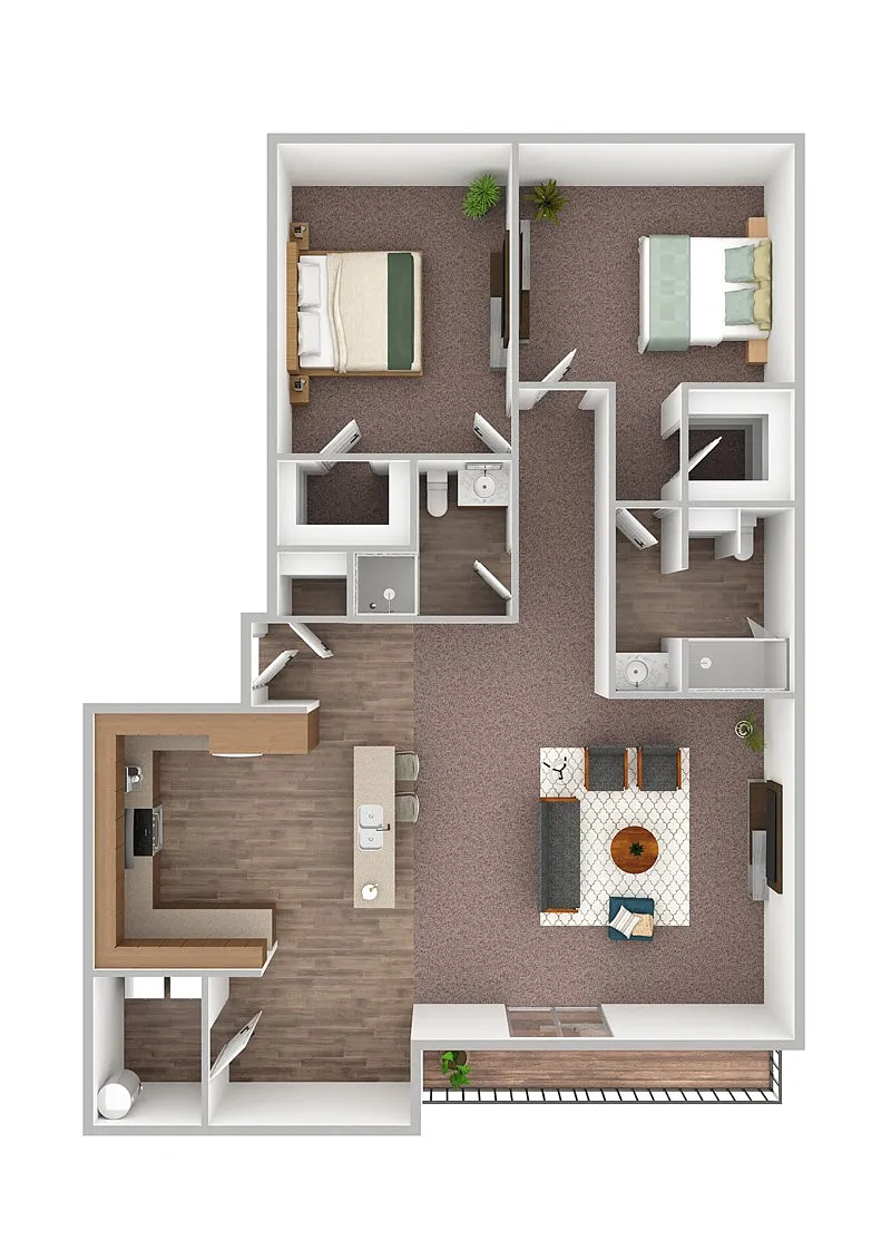 Floor plan Barfield