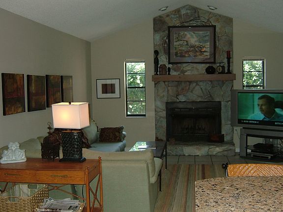 Family Room and Fireplace