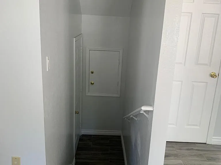 Door to garage