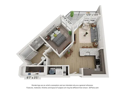 Floor plan A2 - Jade