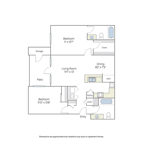 Floor plan B2