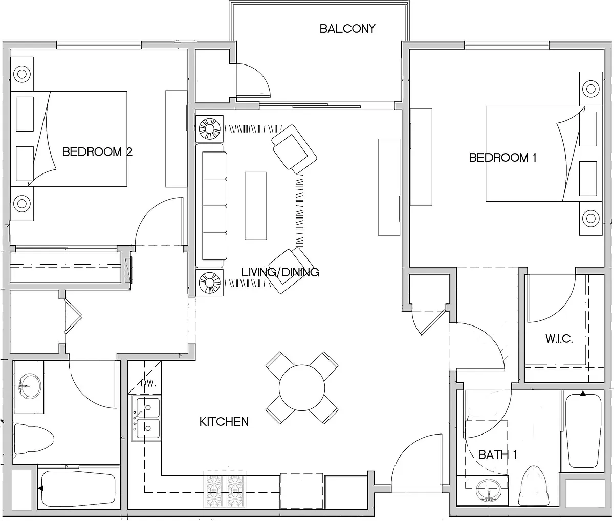Floor plan Dillon