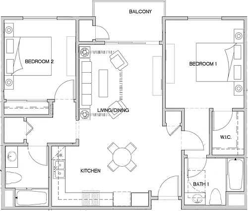 Floor plan Dillon