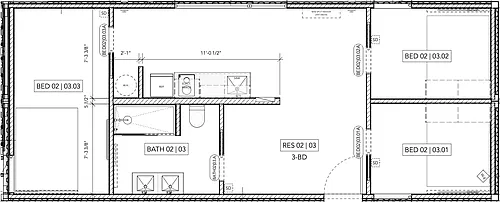 Floor plan 203