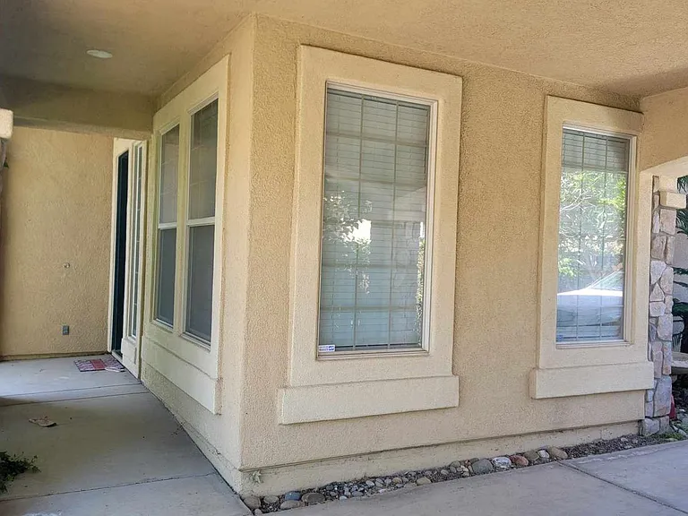 Front sitting room windows
