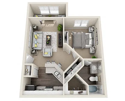 Floor plan A2 - The Jefferson