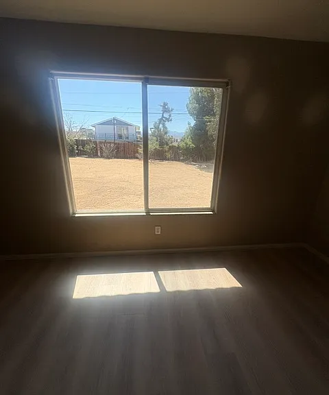 Three bedrooms, all of a great size, with views from all windows!