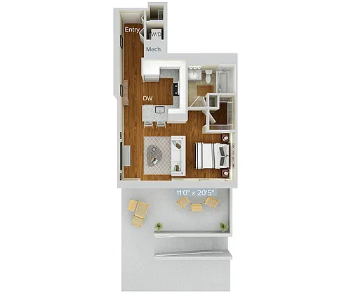 Floor plan S3-555