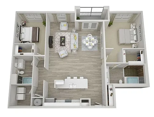 Floor plan B3