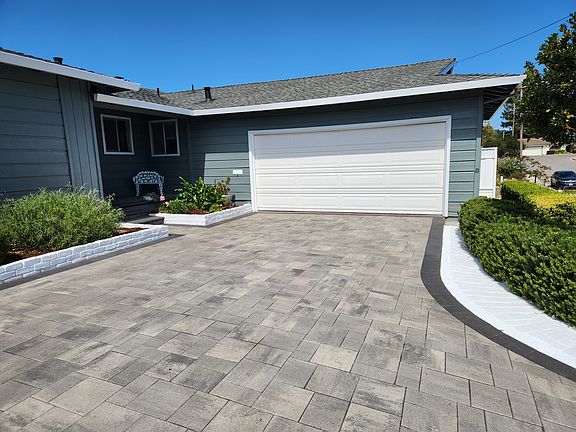 New paver driveway