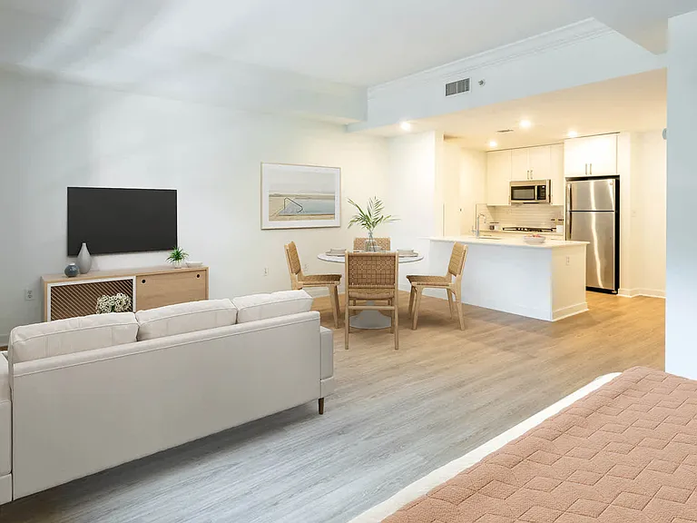 Studio with Hard Surface Flooring