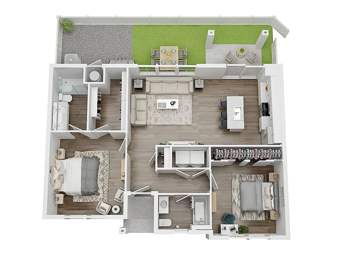 Floor plan Tranquil