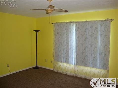 Master bedroom offers private bathroom.