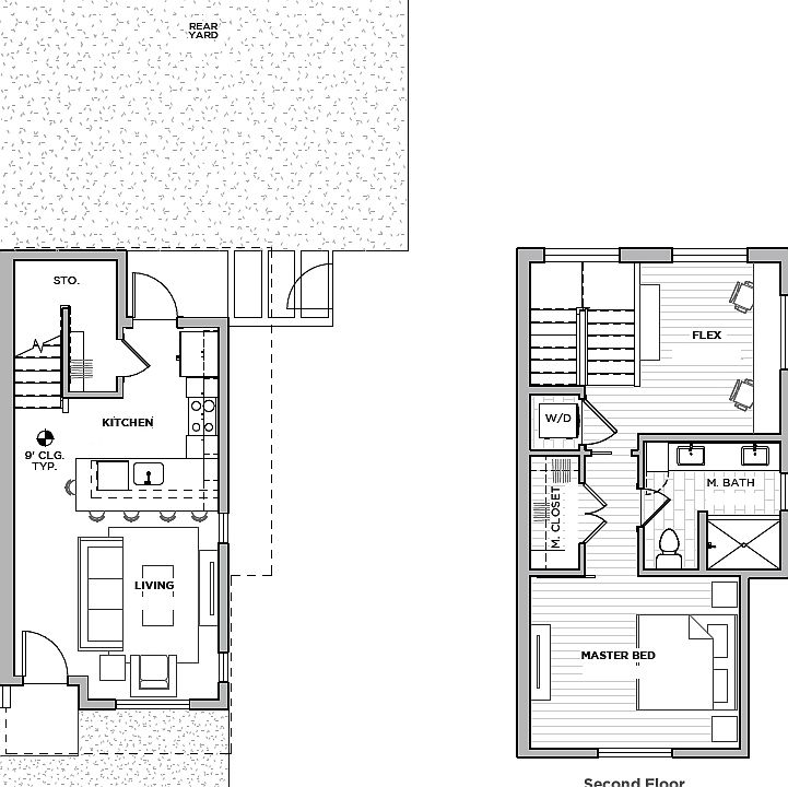 Unit A2 floorplan