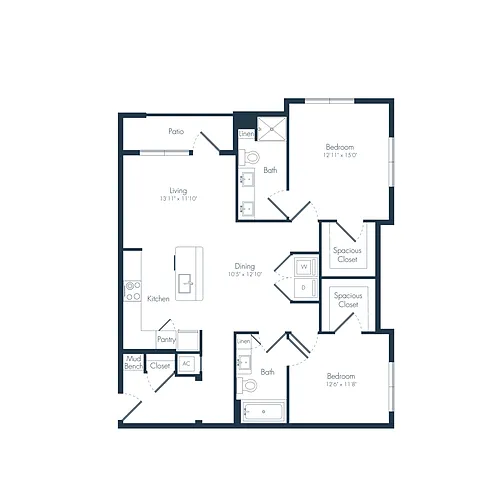 Floor plan B1