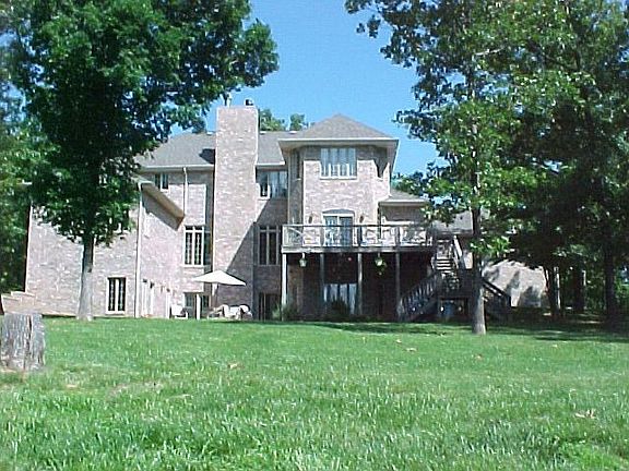 Rear of Home with View of Lake Norfork