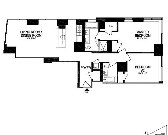2nd image of 200 N End Ave APT 25D