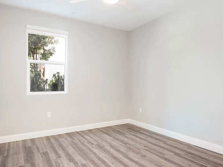 Bedroom with Hard Surface Flooring
