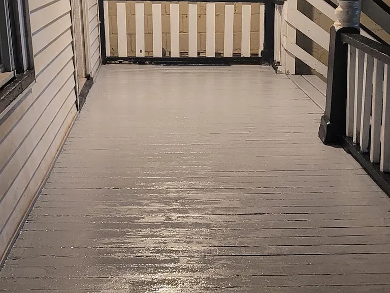 Front porch facing 4th street