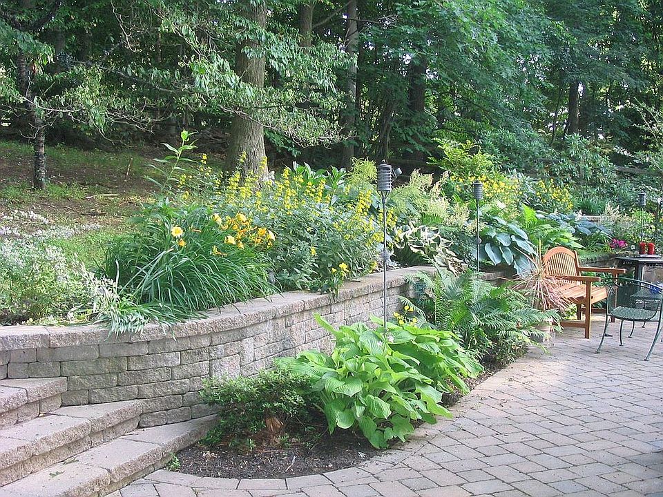 gorgeous back yard garden