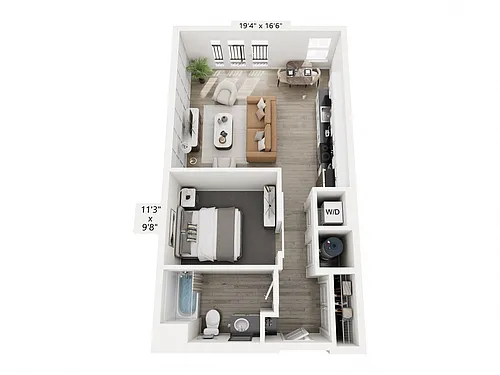 Floor plan Echo