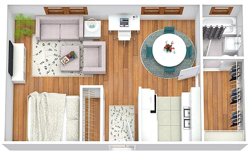 Floor plan The Parkway