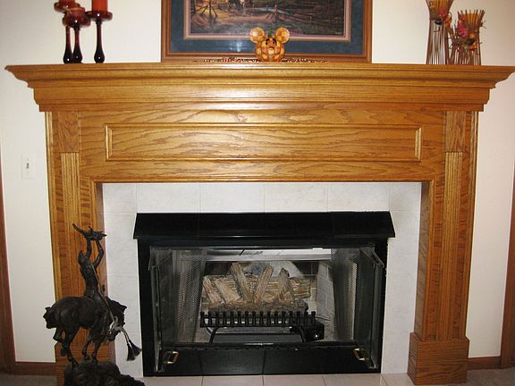 Family Room fireplace