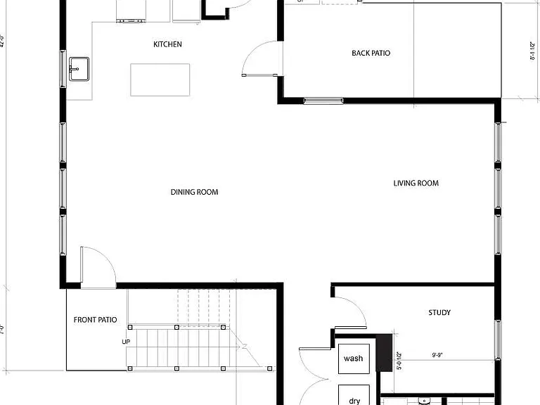 Floor plan of unit