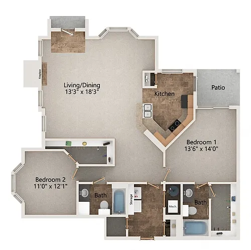 Floor plan Eagle
