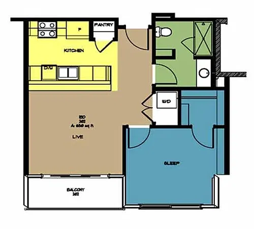 Floor plan Masonry TC-A1