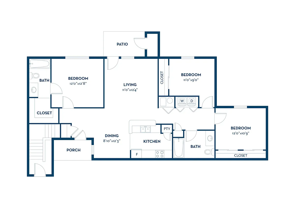 Floor plan Hawthorn
