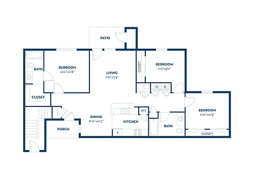 Floor plan Hawthorn
