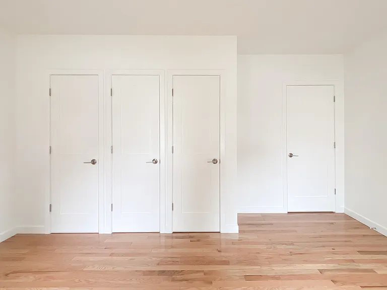Closets in main bedroom