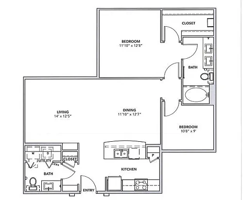 Floor plan A3 - II