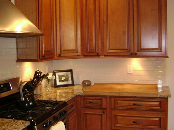 Stainless hood and range