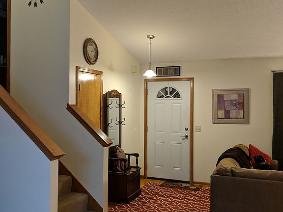 Front door - entry closet