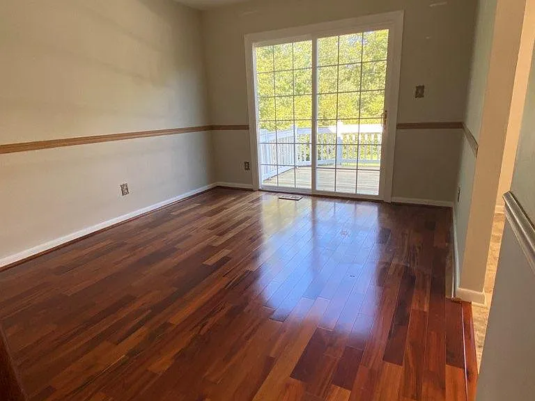 Dining room to deck