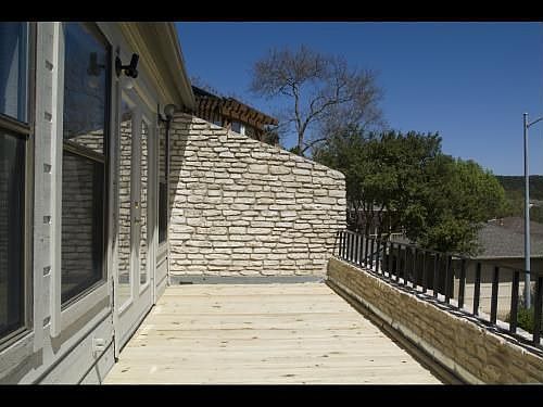 front deck with view