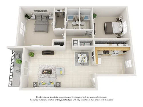Floor plan 2 bedrooms 2 bathrooms Upgraded with 1200 Square F